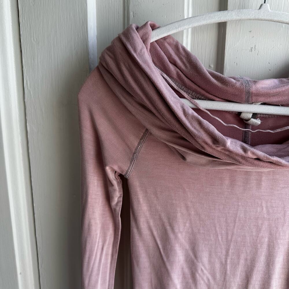 Free People Cosmo Cowl Neck Long Sleeve Shirt - Picture 4 of 8